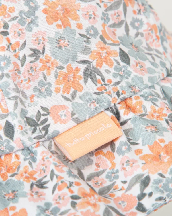 gorro bebe flores