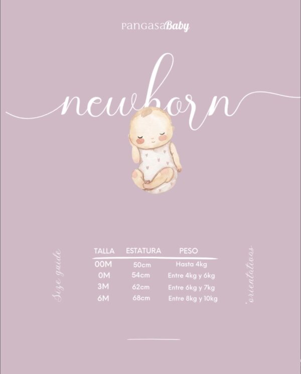 Abriguito Baby Girl Pangasa Luxury - Pangasa - Imagen 6
