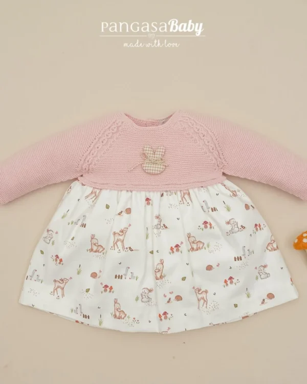 VESTIDO BAMBI Y CONEJO - PANGASA