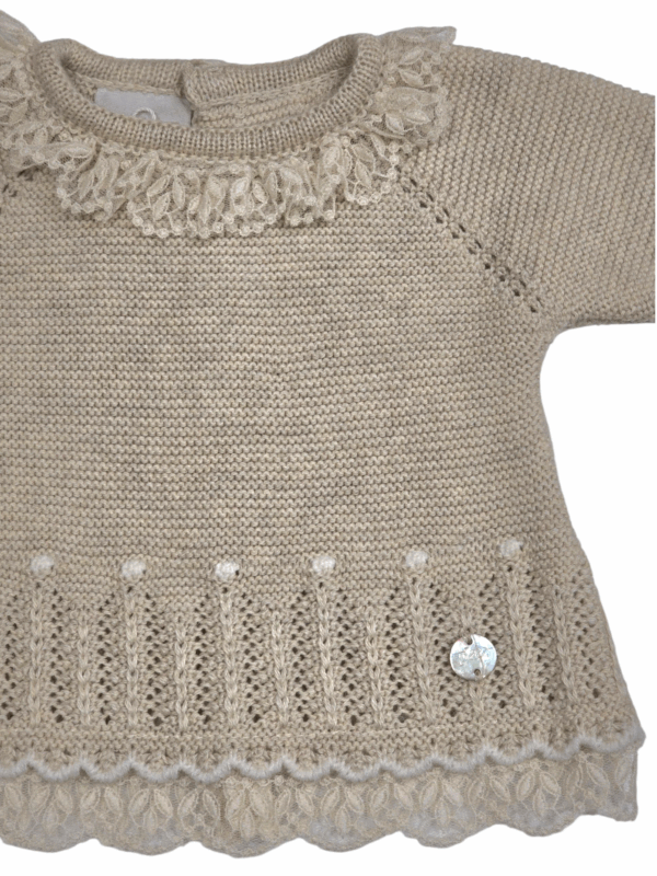 Conjunto Polaina Alegría Avena/Beige - Paz Rodríguez - Imagen 6