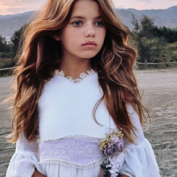 MON AIR - VESTIDO IDILIO+CHALECO RIMA