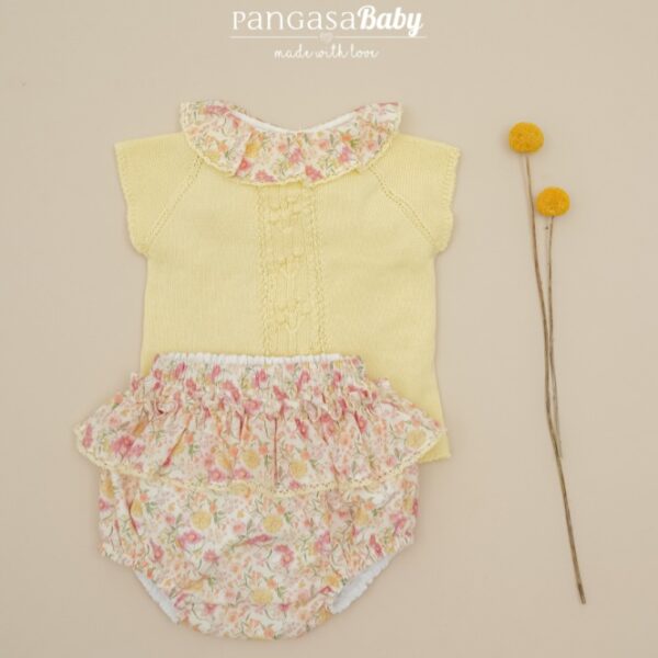 CONJUNTO BRAGUITA PETALOS - PANGASA
