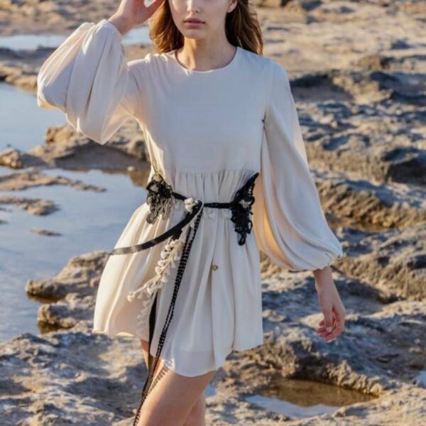 Vestido Zaira ROSA EMPOLVADO - Bella Bimba