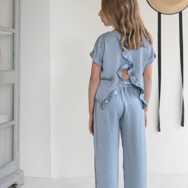 Conjunto camisa y pantalón cropped 9117/9132 - Tete Y Martina