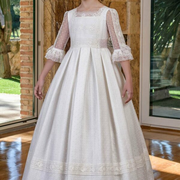 Vestido Comunión 2350 - MONTSERRAT LOZANO