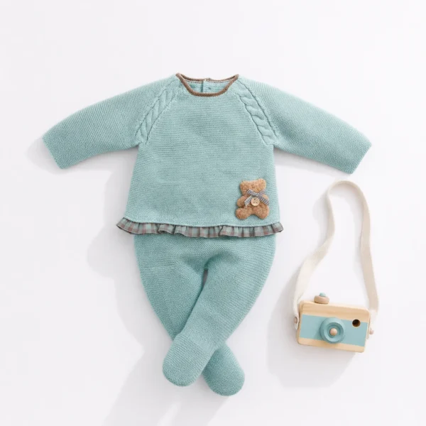 Conjunto Polaina Mint Volante 1603315 - Pangasa