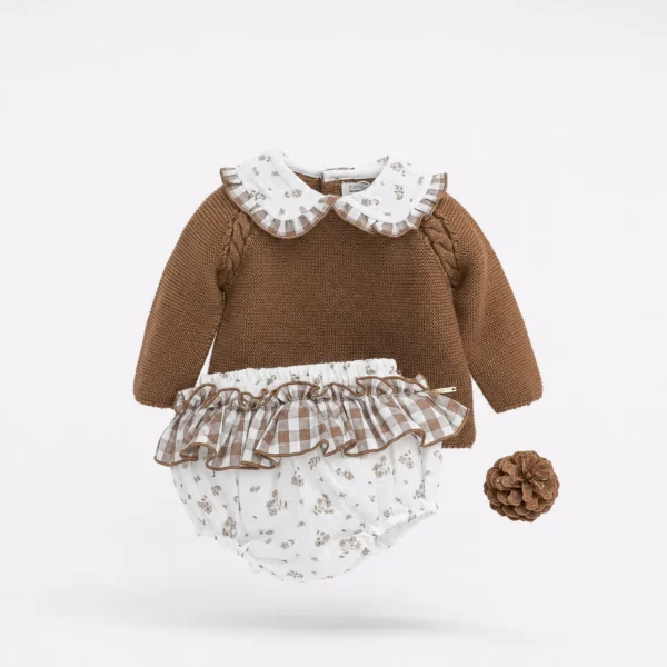 Conjunto Braguitas Chocolate 1631350 - Pangasa