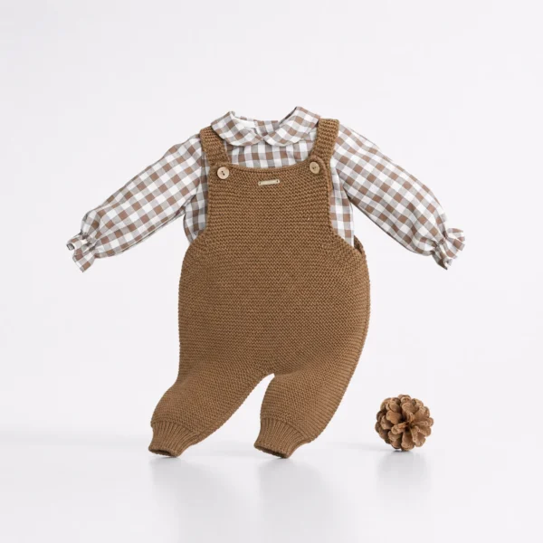 Conjunto Peto Niño Chocolate1685350 - Pangasa