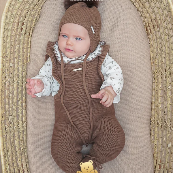 Conjunto Peto Niña Chocolate 1685355 - Pangasa